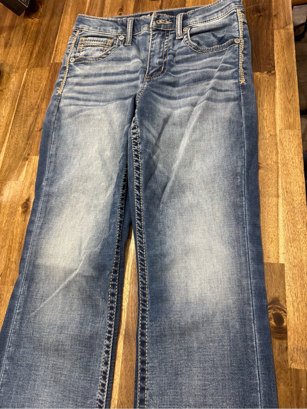 BKE Kids Light Blue Faded Jeans